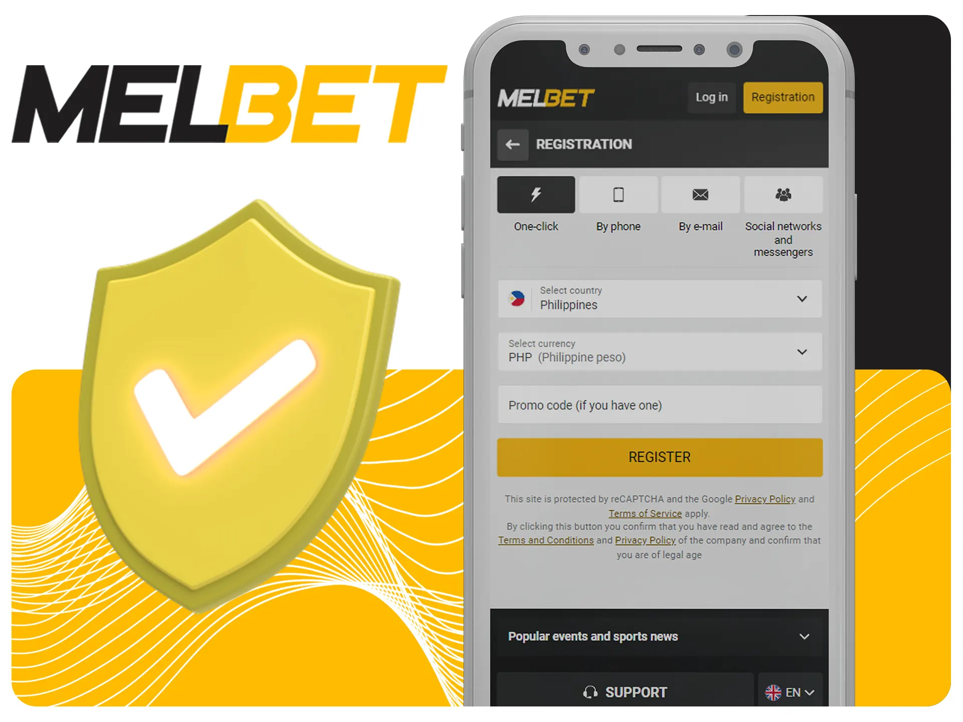 Melbet app secures all of incoming information.