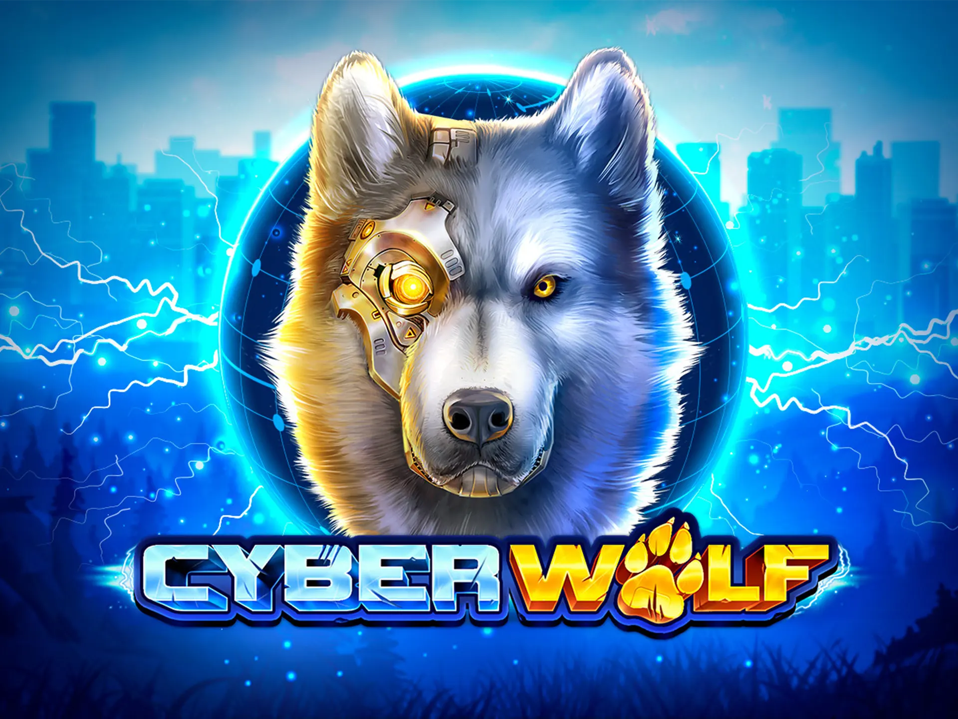 Spin Cyberwolf slots and win money.