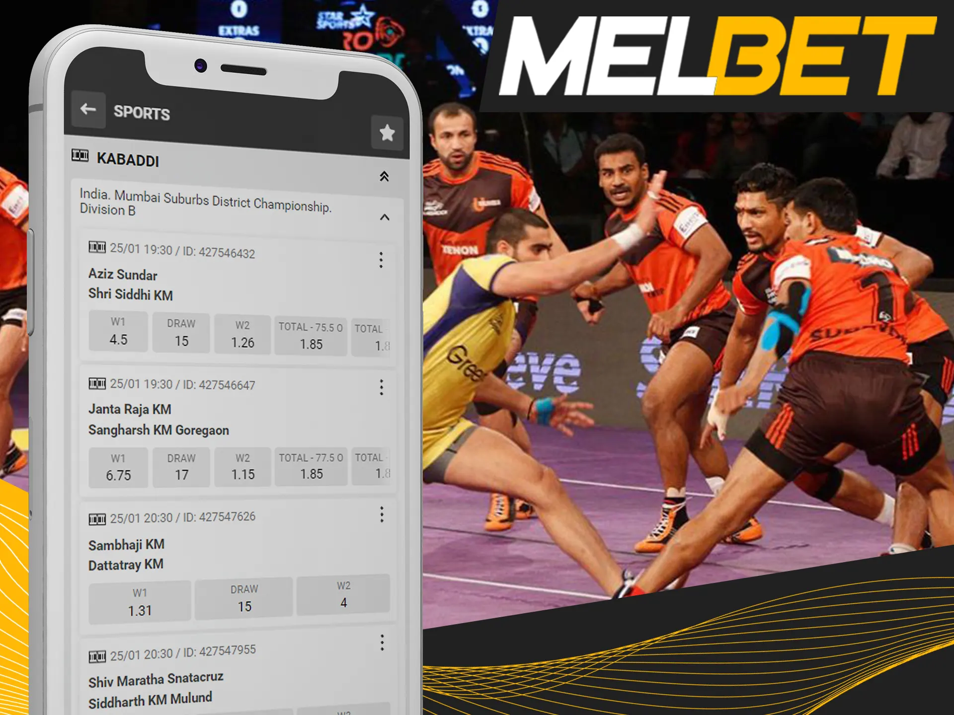 Kabaddi is a entertaining sport to bet and watch.