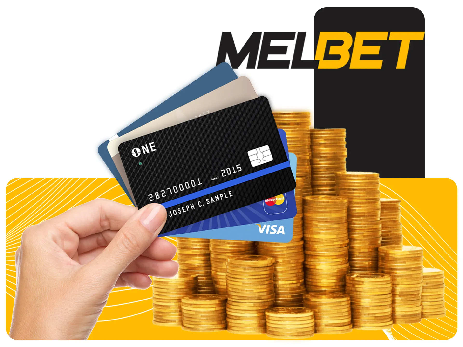 Use your prefered payment method when making deposit at Melbet.