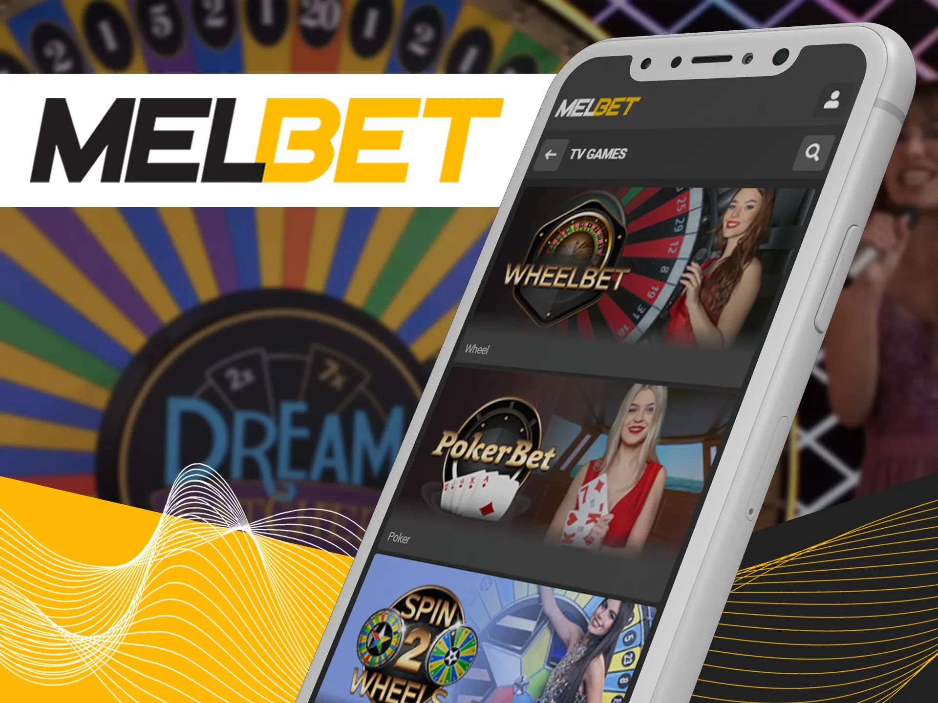 Bet on results of TV games at Melbet.