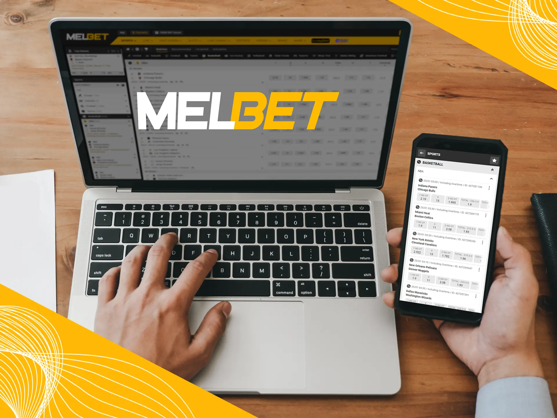 Make your bets surely with Melbet.
